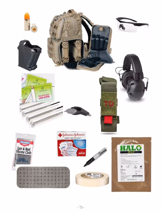 Pistol Practice 6 Range Bag